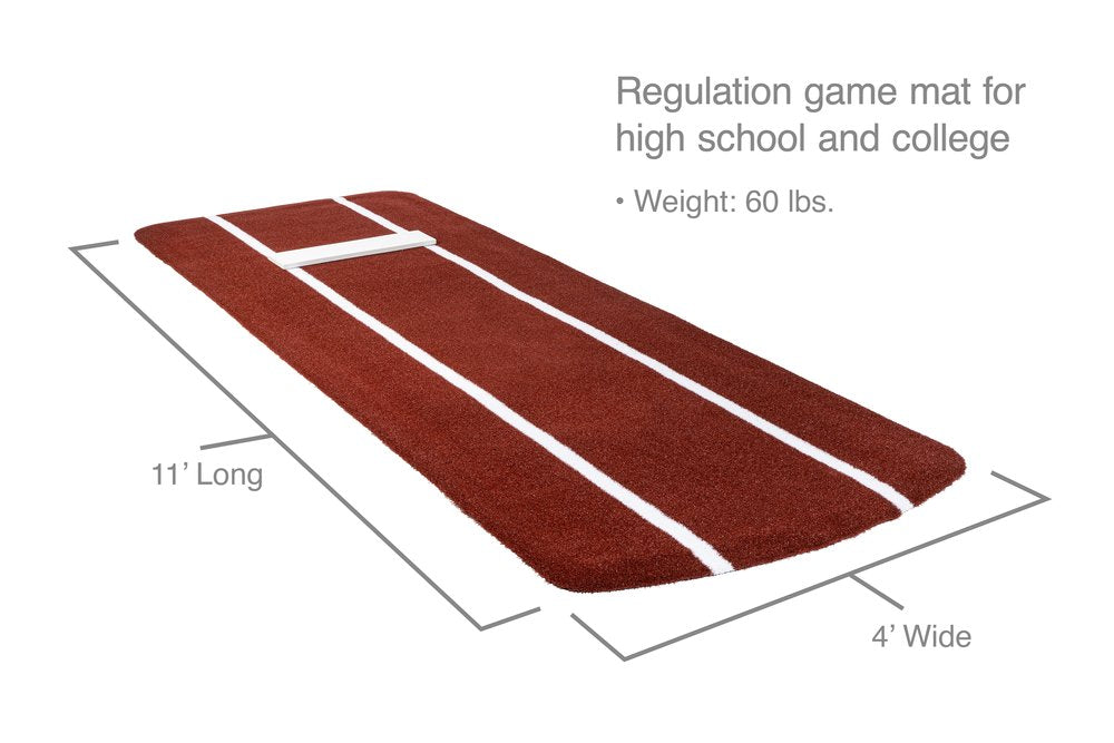 Portolite Pro Spiked Softball Game Mat