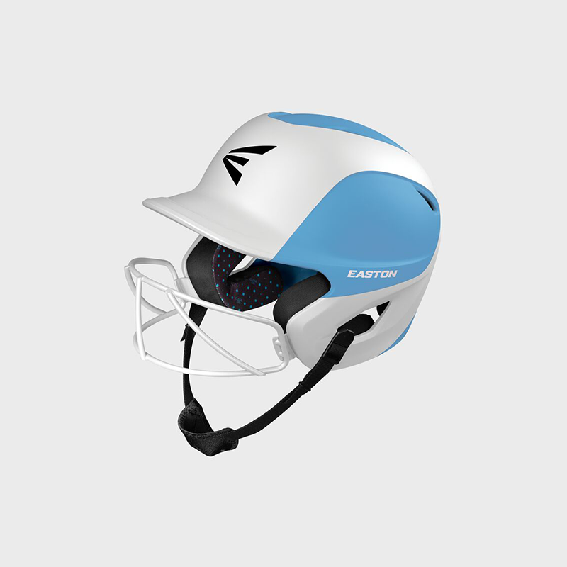 Easton 2-Tone Ghost Matte Fastpitch Batting Helmet With Softball Mask