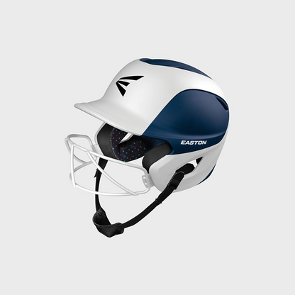Easton 2-Tone Ghost Matte Fastpitch Batting Helmet With Softball Mask