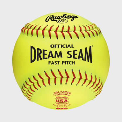 Rawlings C12RYLAH 12-Inch Official Dream Seam Fastpitch Softball