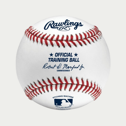 Rawlings ROPM Flat Seam Kevlar Stitch Leather Cover Machine Baseballs