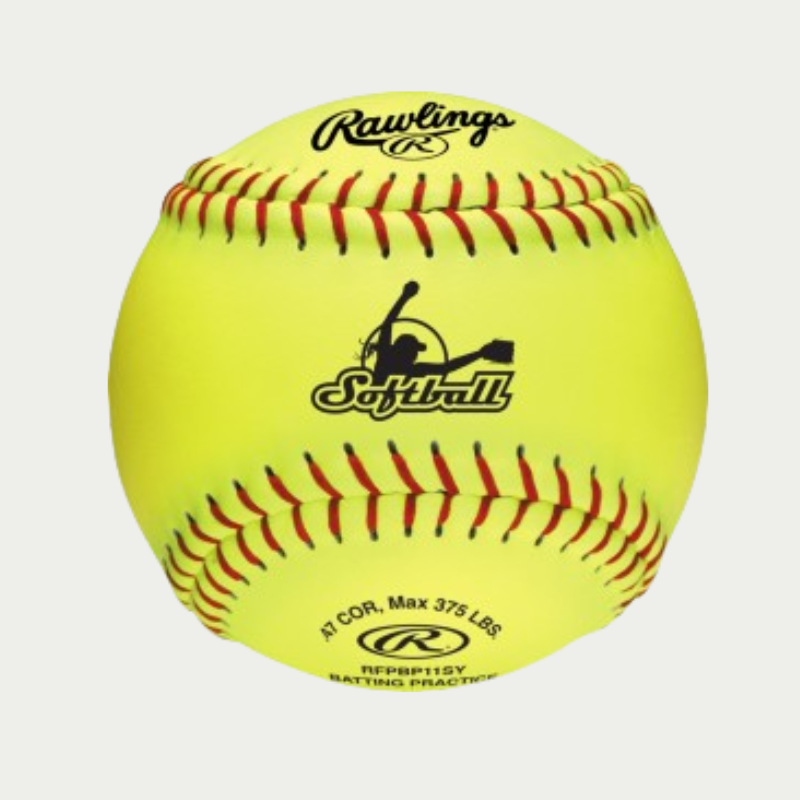 Rawlings 6 Gallon Collegiate/High School/Travel Practice Ball/Bucket Combo - Includes 18 Balls