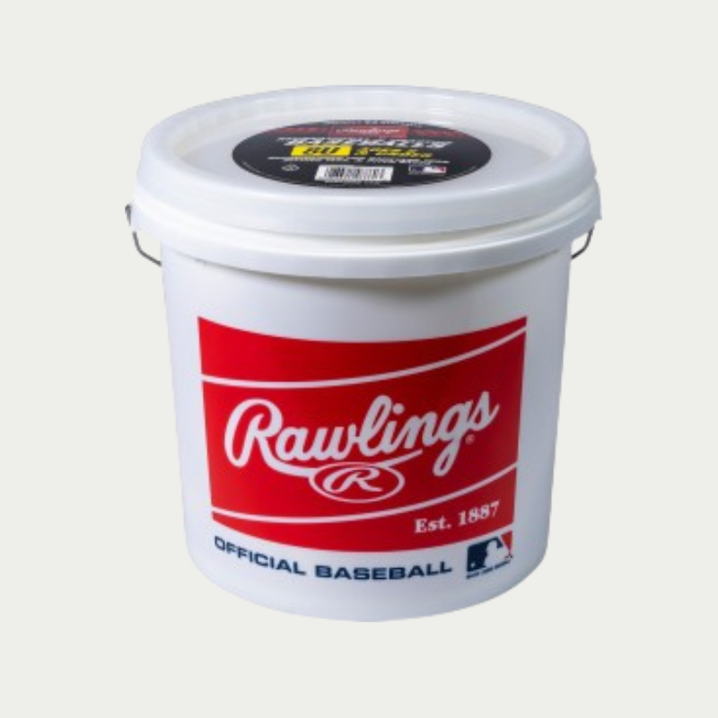 Rawlings 3 Gallon 8 And Under Ball-Bucket Combo - Includes 24 R8U