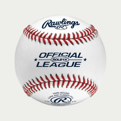 Rawlings 6 Gallon Raised Seam ROLB1X Or Better Ball-Bucket Combo - 24 Count