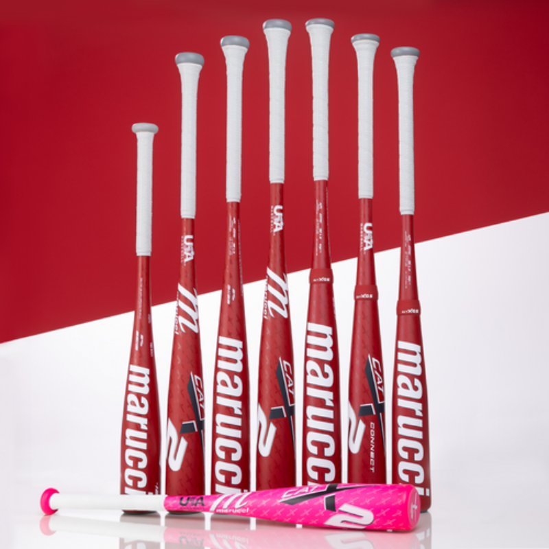 Marucci CATX2 -11 Tee Ball USA Baseball Bat - Red