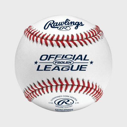 Rawlings FSOLBX Flat Seam High School Practice Baseball