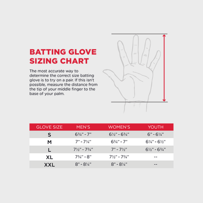 Marucci Blacksmith Full Wrap Batting Gloves V2