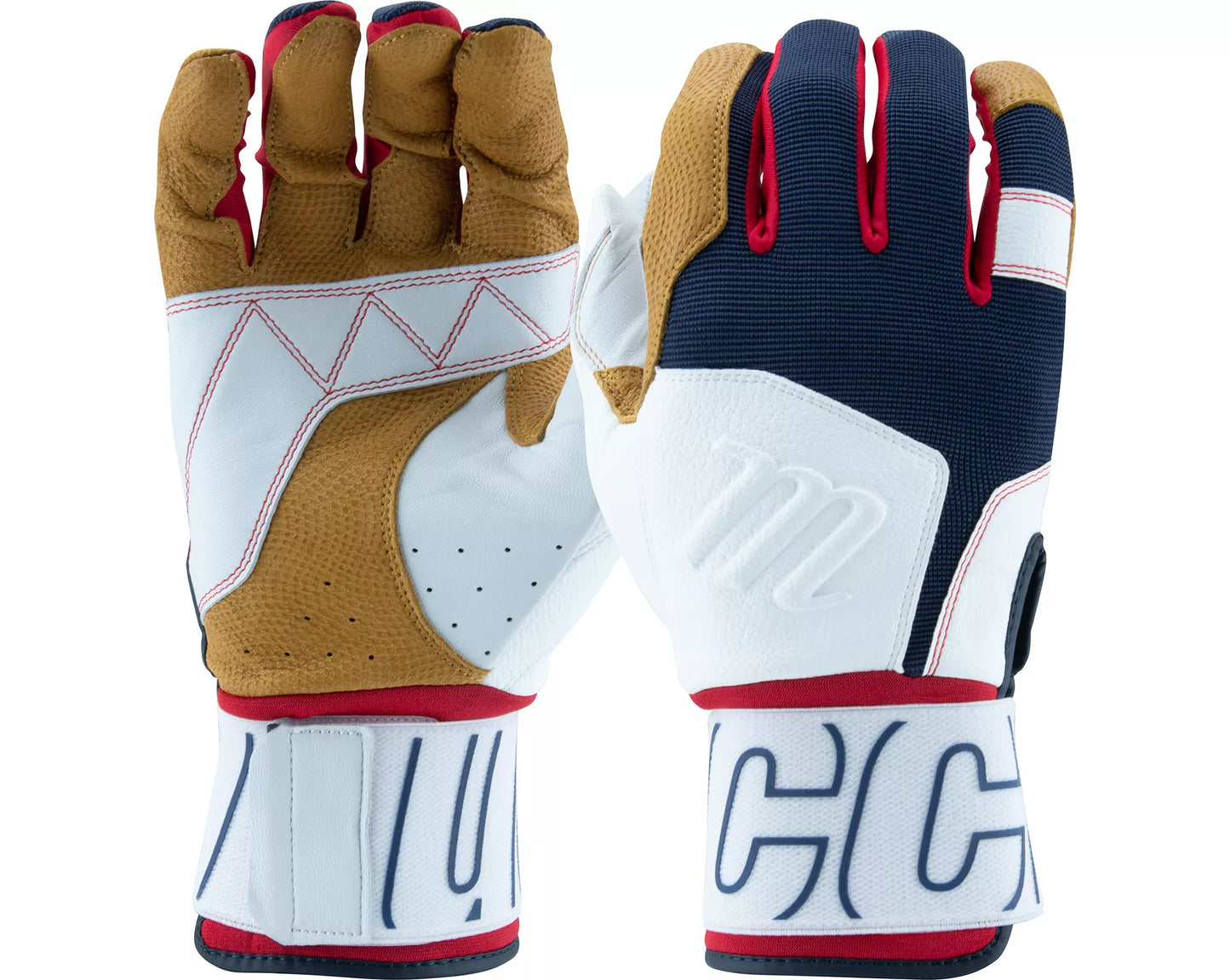 Marucci Blacksmith Full Wrap Batting Gloves V2