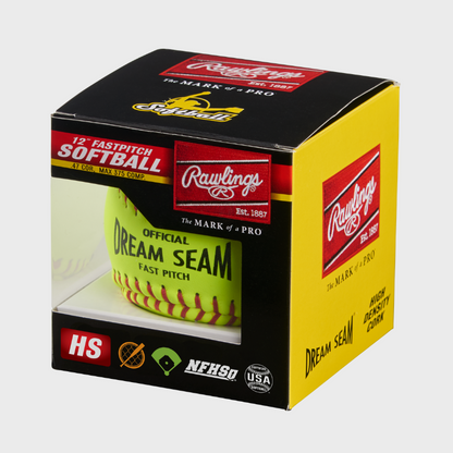 Rawlings 12-Inch USA/NFHS High School Fastpitch - Individual Box