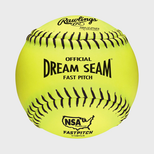 Rawlings C12BYLN NSA 12-Inch Pro Leather Dream Seam Softball