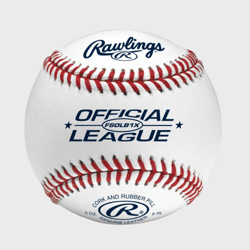 Rawlings FSR100X Flat Seam High School Practice Baseballs