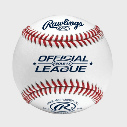 Rawlings FSR100X Flat Seam High School Practice Baseballs