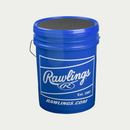 Rawlings 6 Gallon Youth Raised Seam Ball-Bucket Combo - Includes 30 R100-UPY