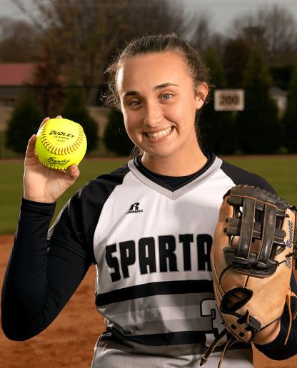 Dudley 12" 43147 NFHS Thunder Heat Fastpitch Softball - Dozen
