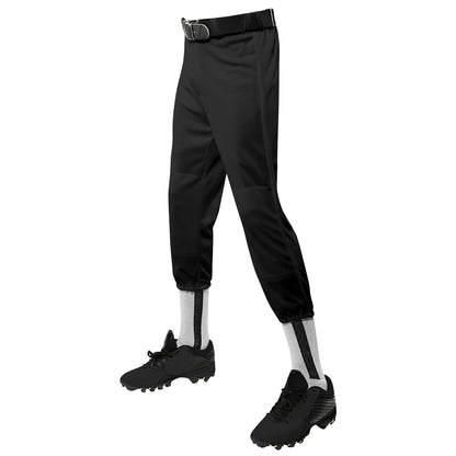Champro Youth Pull-Up Baseball Pant with Belt Loops Youth