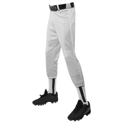 Champro Youth Pull-Up Baseball Pant with Belt Loops Youth