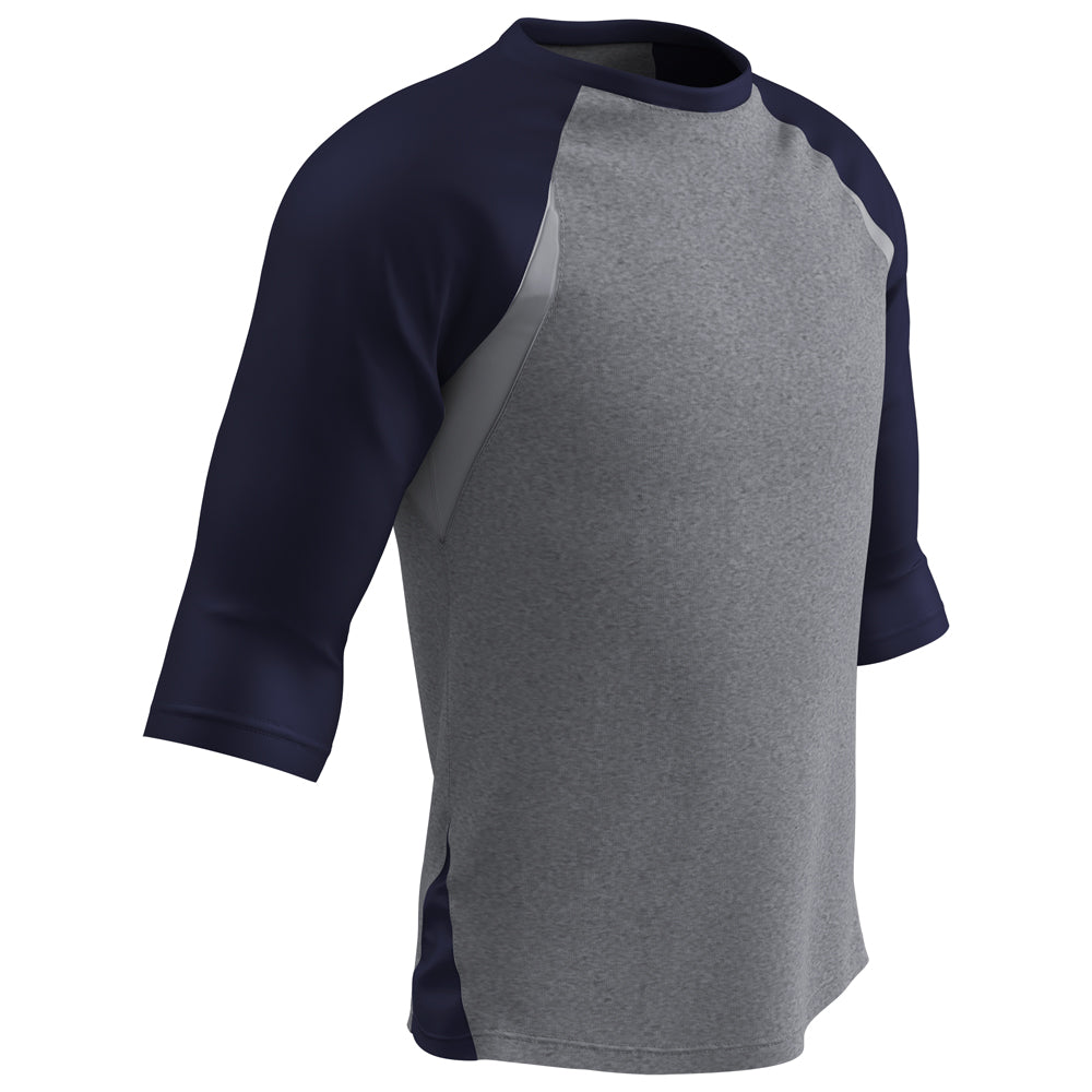Champro YOUTH EXTRA INNINGS 3/4 Sleeve Baseball Shirt