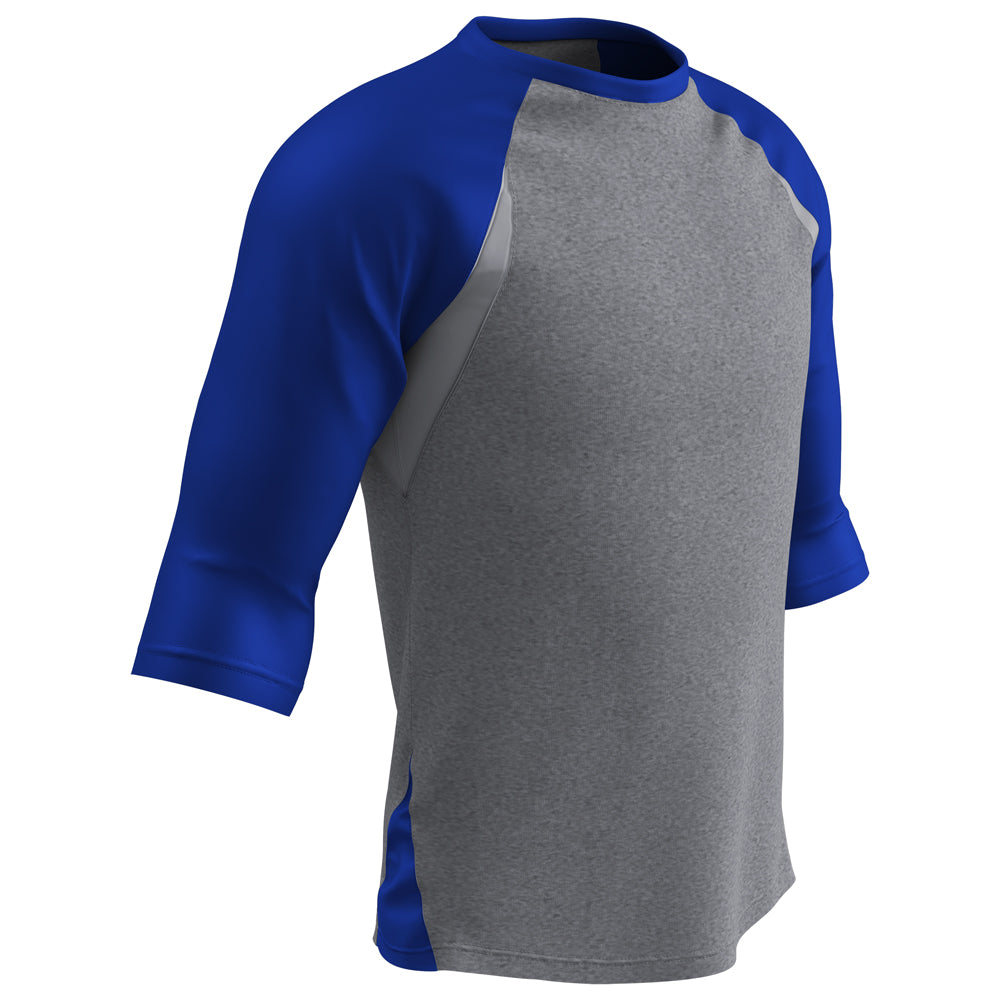 Champro YOUTH EXTRA INNINGS 3/4 Sleeve Baseball Shirt