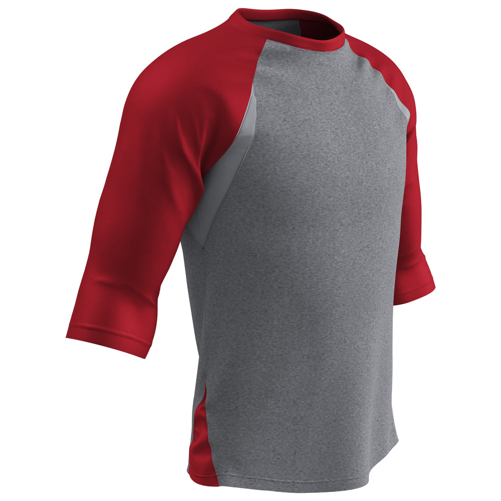 Champro YOUTH EXTRA INNINGS 3/4 Sleeve Baseball Shirt
