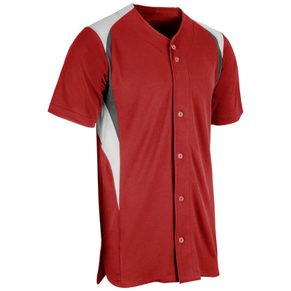 Champro YOUTH Bull Pen Full Button Jersey