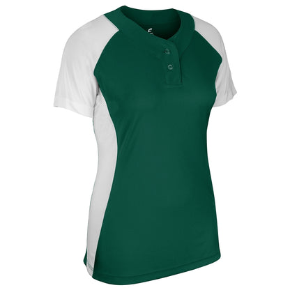 Champro Women's Infinite 2-Button SS Jersey