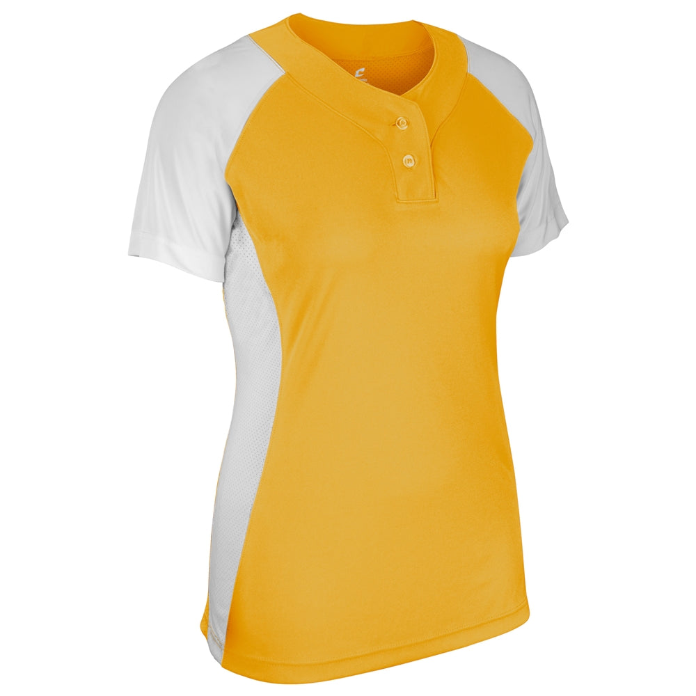 Champro Women's Infinite 2-Button SS Jersey