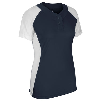 Champro Women's Infinite 2-Button SS Jersey