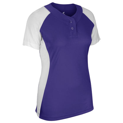 Champro Women's Infinite 2-Button SS Jersey
