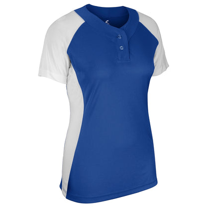 Champro Women's Infinite 2-Button SS Jersey