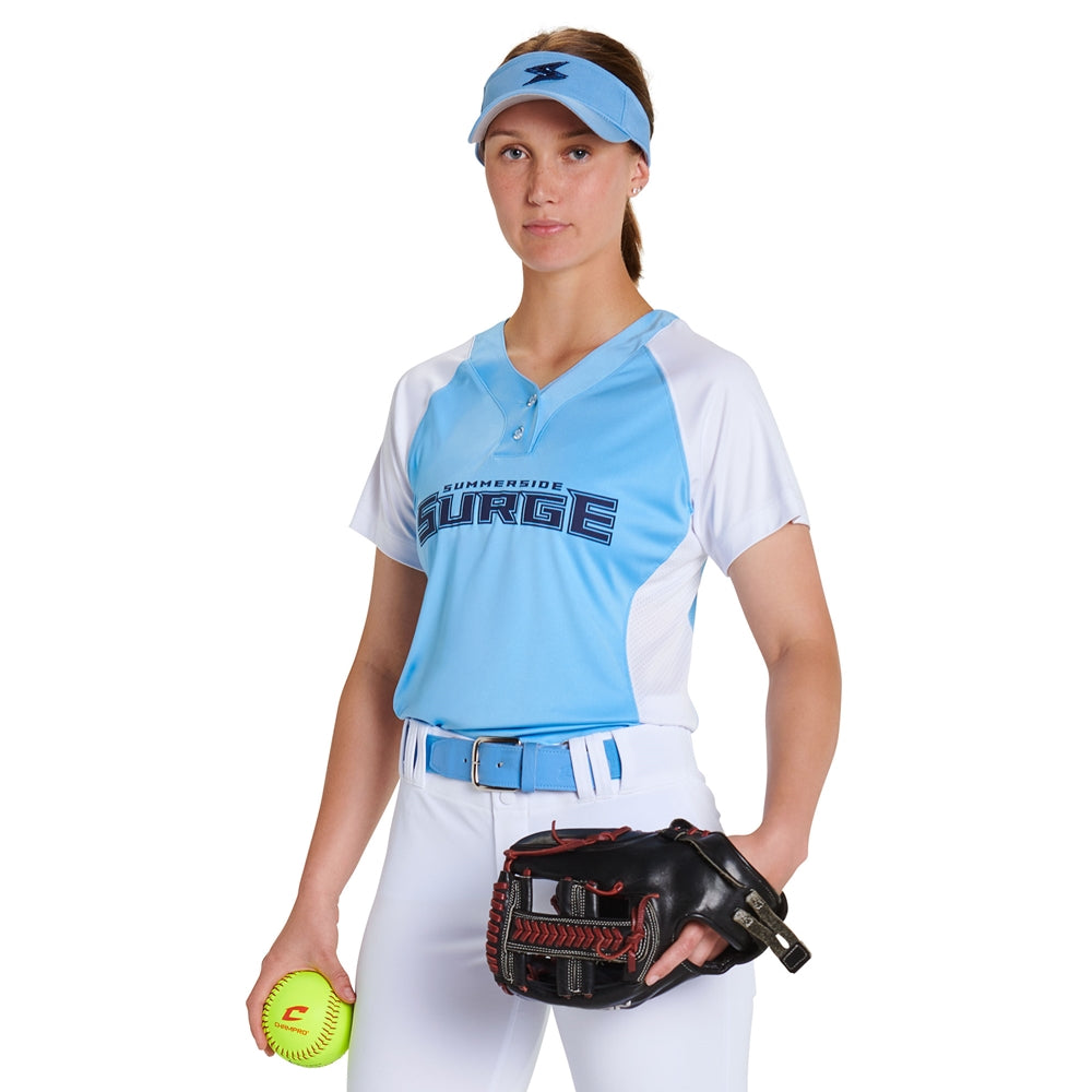 Champro Women's Infinite 2-Button SS Jersey