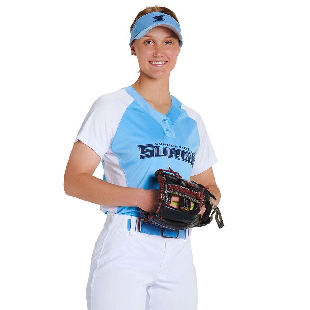 Champro Women's Infinite 2-Button SS Jersey