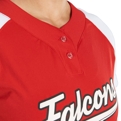 Champro Women's Infinite 2-Button SS Jersey