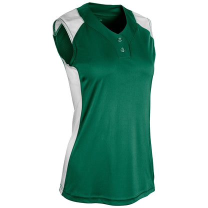 Champro Girls Infinite 2-Button Sleeveless Jersey