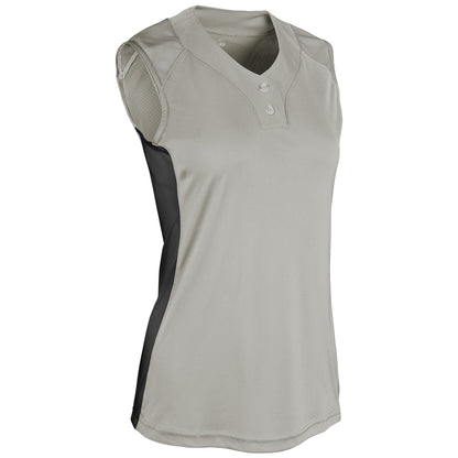Champro Girls Infinite 2-Button Sleeveless Jersey