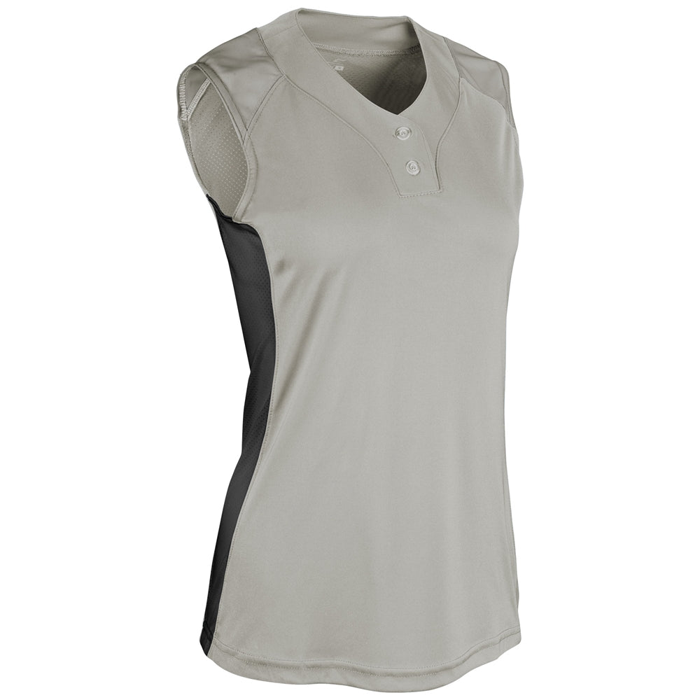 Champro Girls Infinite 2-Button Sleeveless Jersey