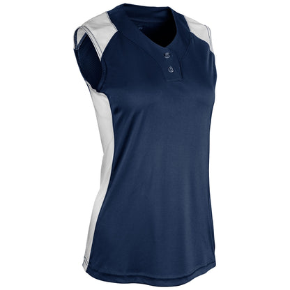 Champro Girls Infinite 2-Button Sleeveless Jersey