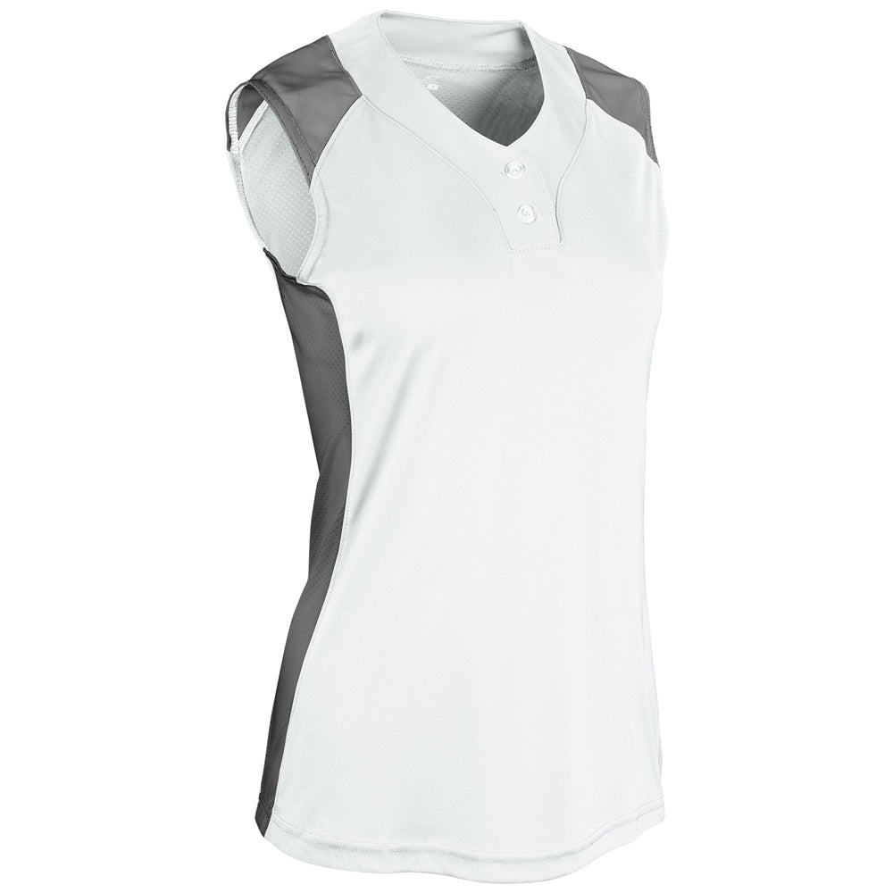 Champro Girls Infinite 2-Button Sleeveless Jersey