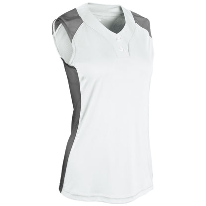 Champro Girls Infinite 2-Button Sleeveless Jersey