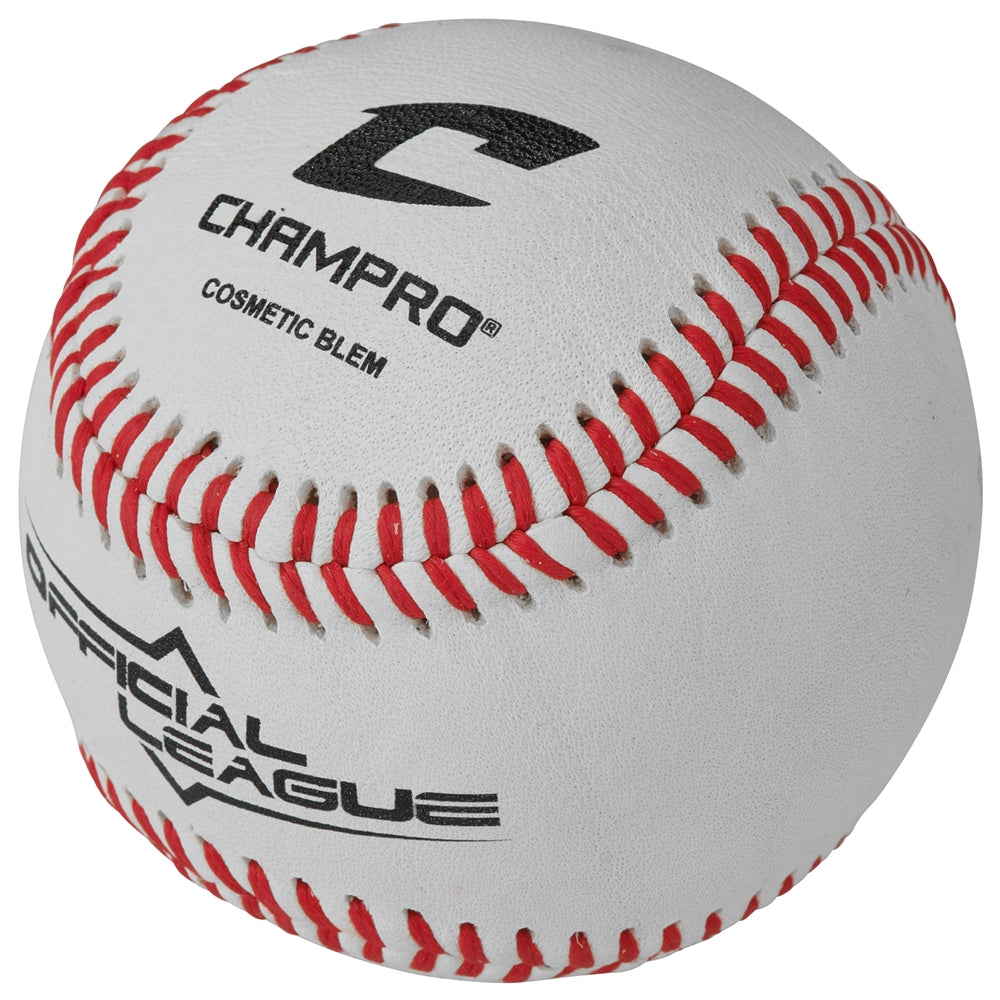 Champro CBB-90 Official League Cork/Rubber Core Synthetic Baseballs (Dozen)