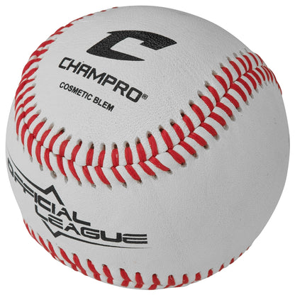 Champro CBB-90 Official League Cork/Rubber Core Synthetic Baseballs (Dozen)