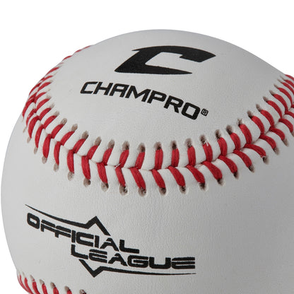 Champro CBB-300 Official League Full Grain Leather Game Baseball (Dozen)