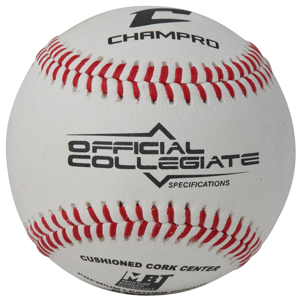 Champro CBB-501 Collegiate Spec Flat Seam Baseballs (Dozen)