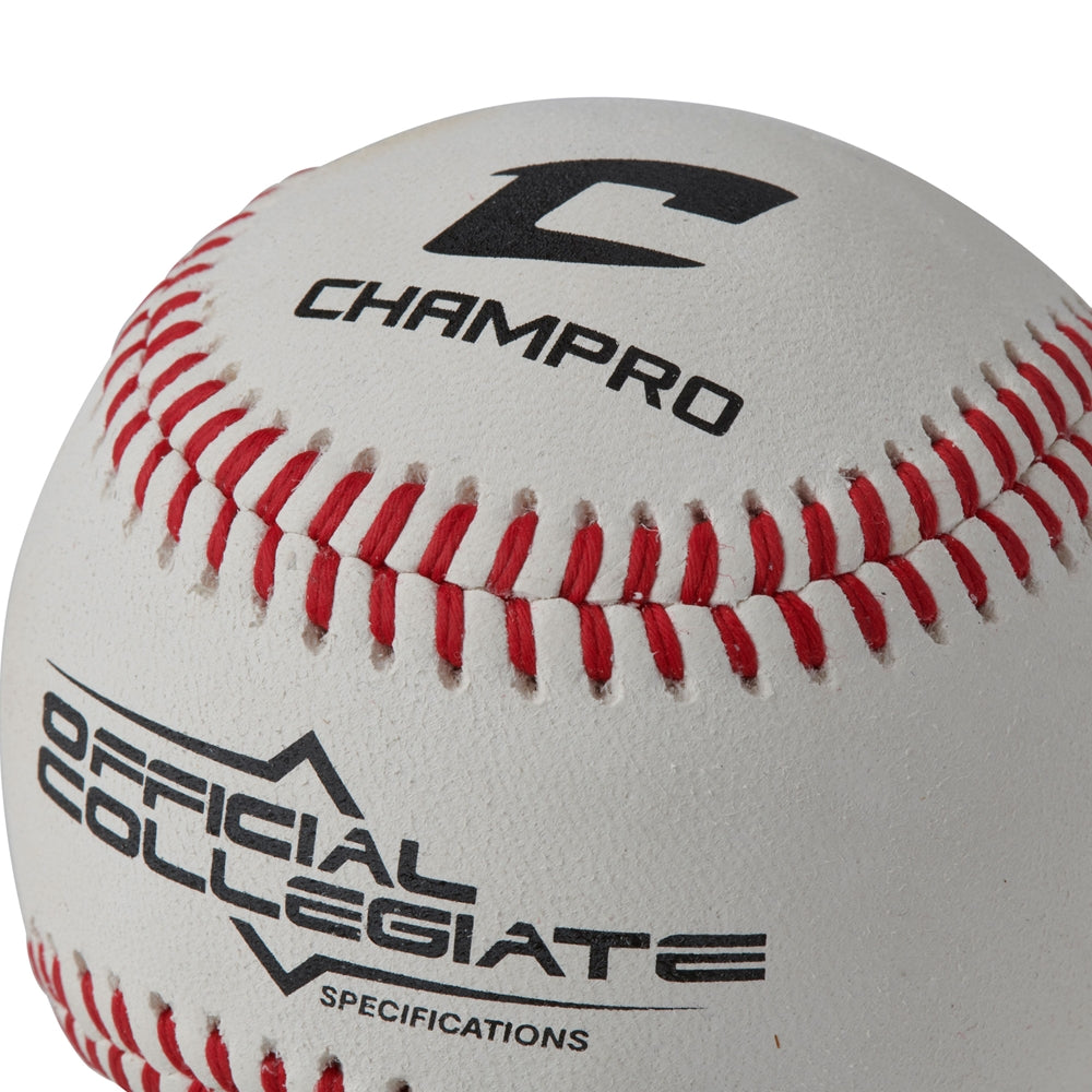 Champro CBB-501 Collegiate Spec Flat Seam Baseballs (Dozen)