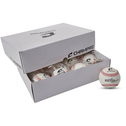 Champro CBB-501 Collegiate Spec Flat Seam Baseballs (Dozen)