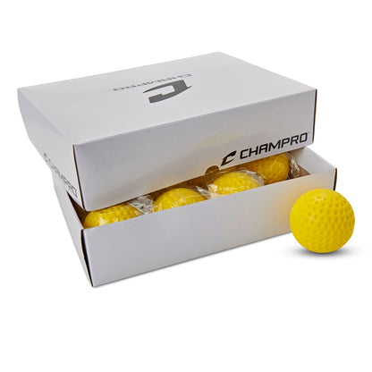 Champro Dimple Molded Baseball - Yellow