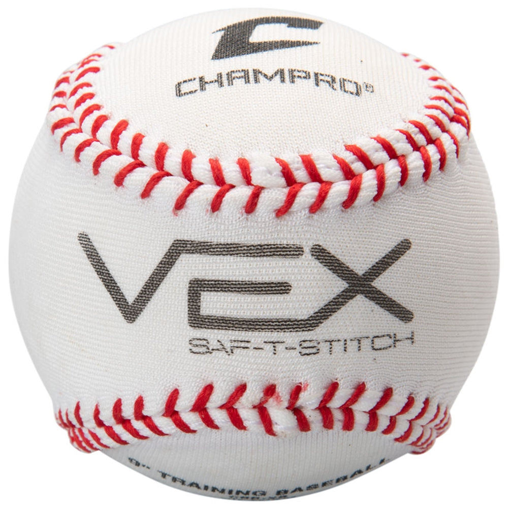 Champro CBB-XB VEX SAF-T-STICH Soft Core Practice Baseball (Dozen)