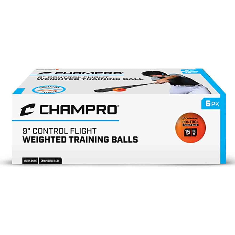 Champro 9" Control Flight Ball - 6 Pack