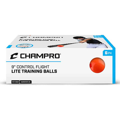 Champro 9" LITE Control Flight Ball - 6 Pack