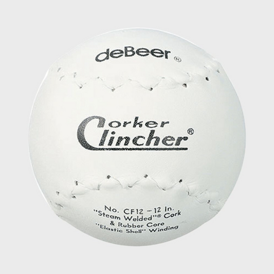 Debeer 12-Inch White Trutech Official Clincher Softball