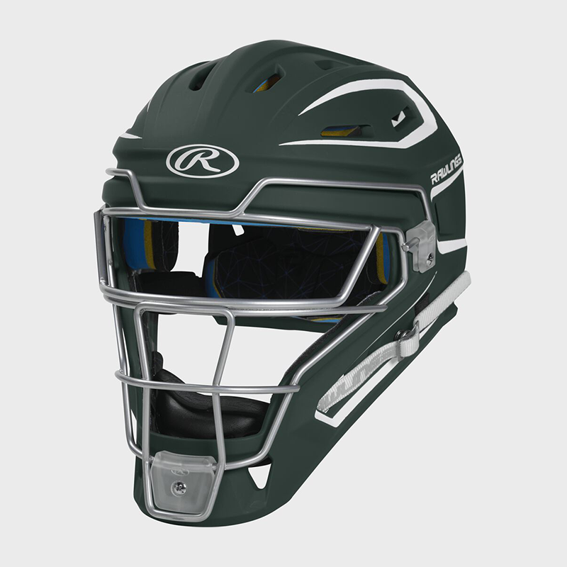 Rawlings Mach  Matte 2-Tone Hockey Style Catchers Helmet